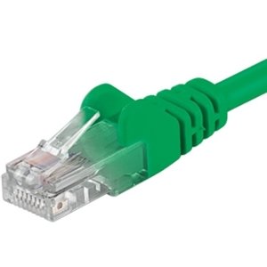 PremiumCord Patch kabel UTP RJ45-RJ45 CAT6 5m zelená; sp6utp050G