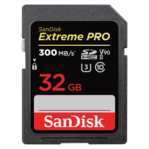 SanDisk Extreme PRO SDHC UHS-II 32 GB; SDSDXDK-032G-GN4IN