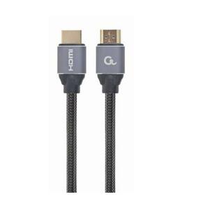 Kabel CABLEXPERT HDMI 2.0, 2m, opletený, černý, blister; CCBP-HDMI-2M