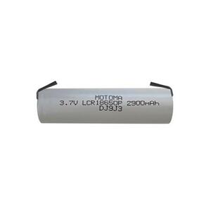 Motoma Baterie nabíjecí Li-Ion 18650 3,7V/2900mAh 3C s páskovými vývody; 04250505