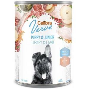 Calibra Dog Verve konz. GF Junior Turkey & Lamb 400 g; 118402