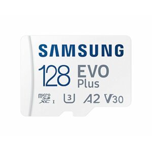Samsung micro SDXC 128GB EVO Plus + SD adaptér; MB-MC128KA/EU