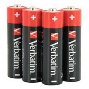Verbatim Alkalické baterie AA, 4 PACK , LR6 49921; 49921