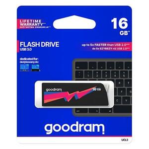 GoodRam UCL3 16GB USB 3.0 Black; UCL3-0160K0R11