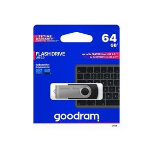 GoodRam UTS3 64GB USB 3.0 Black; UTS3-0640K0R11