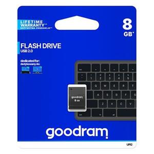 GoodRam UPI2 8GB USB 2.0 Black; UPI2-0080K0R11
