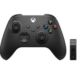 Microsoft Xbox One Wireless Controller Black + Wireless Adapter for Windows 10 (XSX); 1VA-00002