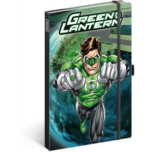 Notes Green Lantern, linkovaný, 13 × 21 cm; A-7342