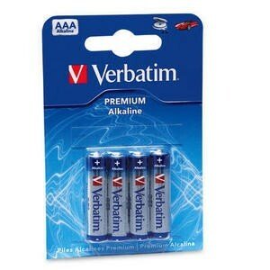 Verbatim baterie alkalické AAA, 4 ks 49920; 49920