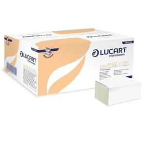 Lucart Ručníky "Easy", béžové, papírové, skládané Z/V, 1 vrstvé; UBC02