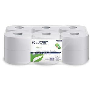 Lucart Toaletní papír "Eco", bílý, 120 m, průměr 19 cm, 2 vrstvý ; UBC07