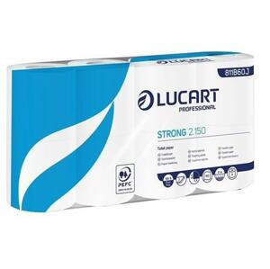 Lucart Toaletní papír "Strong 2.150", bílá, 2 vrstvy, malá role, 8 rolí 811B60J; UBC77