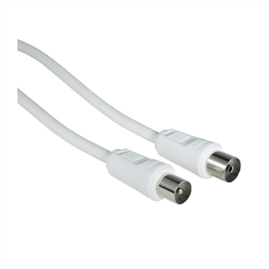 Hama anténní kabel 75dB, bílý, 15m, sáček; 45165