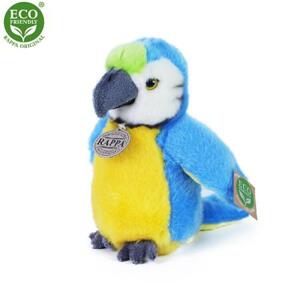 Rappa Plyšový papoušek modrý 19 cm ECO-FRIENDLY; 198784