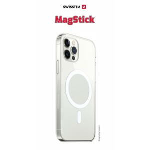 Swissten pouzdro clear jelly MagStick iPhone 14 Pro transparentní; 33001713