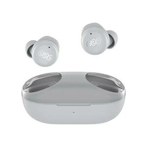 QCY T17S bezdrátová sluchátka s dobíjecím boxem,Bluetooth 5.2, šedá; T17S grey