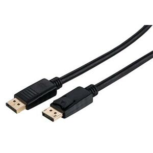 Kabel C-TECH DisplayPort 1.2, 4K@60Hz, M/M, 1m; CB-DP12-1