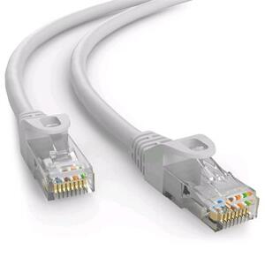 Kabel C-TECH patchcord Cat6e, UTP, šedý, 5m; CB-PP6-5