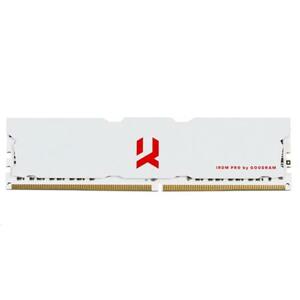 GoodRam DIMM DDR4 8GB 3600MHz CL18 SR IRDM PRO CRIMSON WHITE; IRP-C3600D4V64L18S/8G
