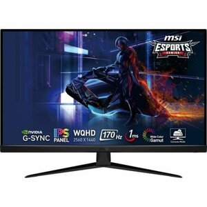 MSI Gaming monitor G321Q, 31,5"/2560 x 1440 /IPS, 170Hz/1ms/1200:1/300cd / m2 /2xHDMI/DP; G321Q