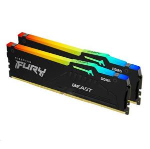 Kingston FURY Beast DDR5 16GB (Kit 2x8GB) 6000MT/s DIMM CL36 RGB EXPO; KF560C36BBEAK2-16