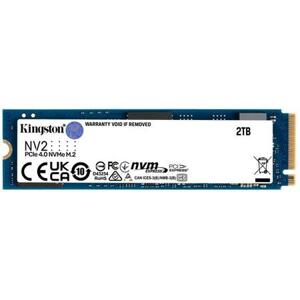Kingston SSD 2TB (2000GB) NV2 M.2 2280 NVMe PCIe Gen (R: 3500MB/s; W: 2800MB/s); SNV2S/2000G