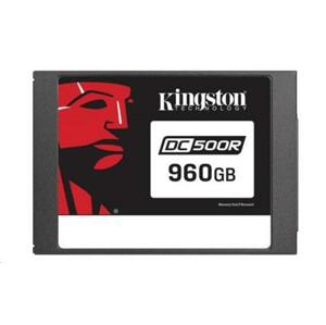 Kingston SSD DC500R 960GB SATA III 2.5" 3D TLC (čtení/zápis: 555/525MBs; 98/20k IOPS; 0.5 DWPD) - Read-centric; SEDC500R/960G