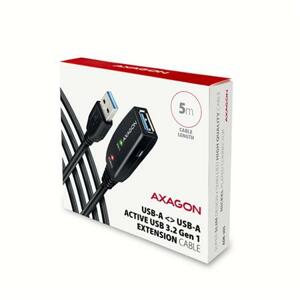 Axagon ADR-305, USB 3.2 Gen 1 A-M -> A-F aktivní prodlužovací / repeater kabel, 5m; ADR-305