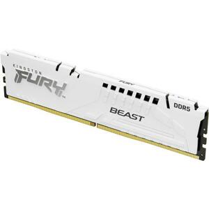 Kingston DIMM DDR5 FURY Beast White EXPO 16GB 6000MT/s CL36; KF560C36BWE-16