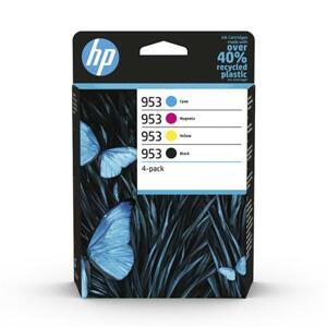 HP 953 CMYK Original Ink Cartridge 4-Pack (700 / 700 / 700 / 1,000 pages) blister; 6ZC69AE#301