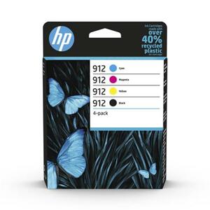 HP 912 CMYK Original Ink Cartridge 4-Pack (315 / 315 / 315 / 300 pages) blister; 6ZC74AE#301