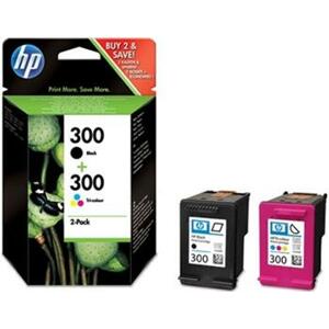 HP 300 (CN637EE, černá a barevná) - originální; CN637EE