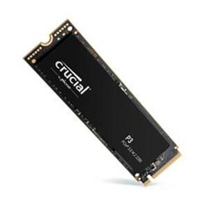 Crucial SSD 500GB P3 3D NAND PCIe 3.0 NVMe M.2 (č/z: 3500/1900MB/s) bulk; CT500P3SSD8T