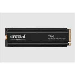 Crucial SSD 2TB T700 PCIe Gen5 NVMe TLC M.2 s chladičem; CT2000T700SSD5