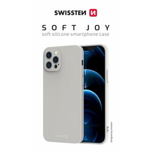 Swissten pouzdro Soft Joy Apple iPhone 15 ultra kamenně šedé; 34500320