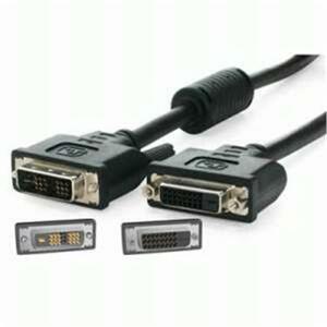 Kabel C-TECH prodlužovací DVI-DVI, M/F, 1,8m DVI-D, dual link; KAB051F26
