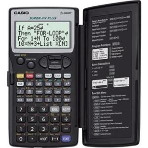 CASIO FX 5800 P kalkulačka programovatelná; FX 5800 P