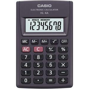 CASIO HL 4  kalkulačka kapesní; HL 4 A
